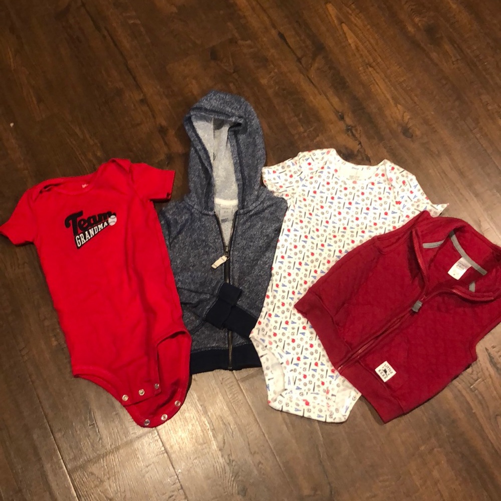 24month Onesie, Vest & Hoodie